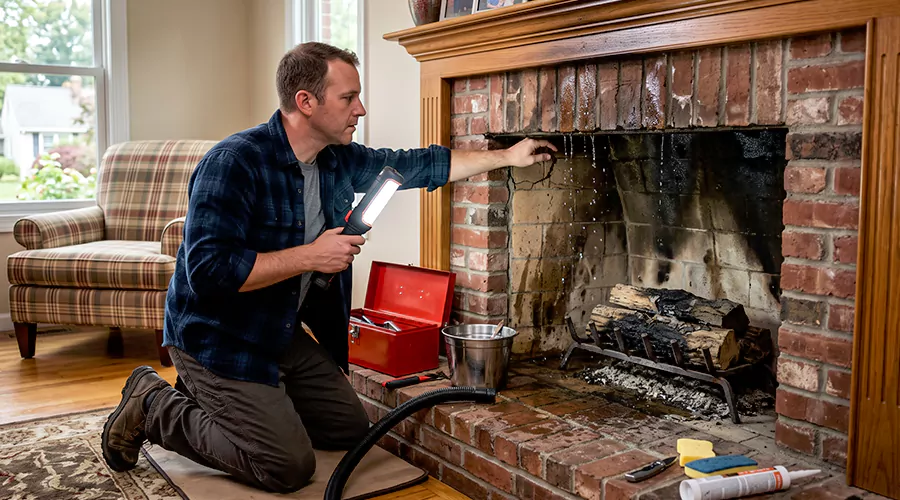 Why Is Water Coming Into My Fireplace?